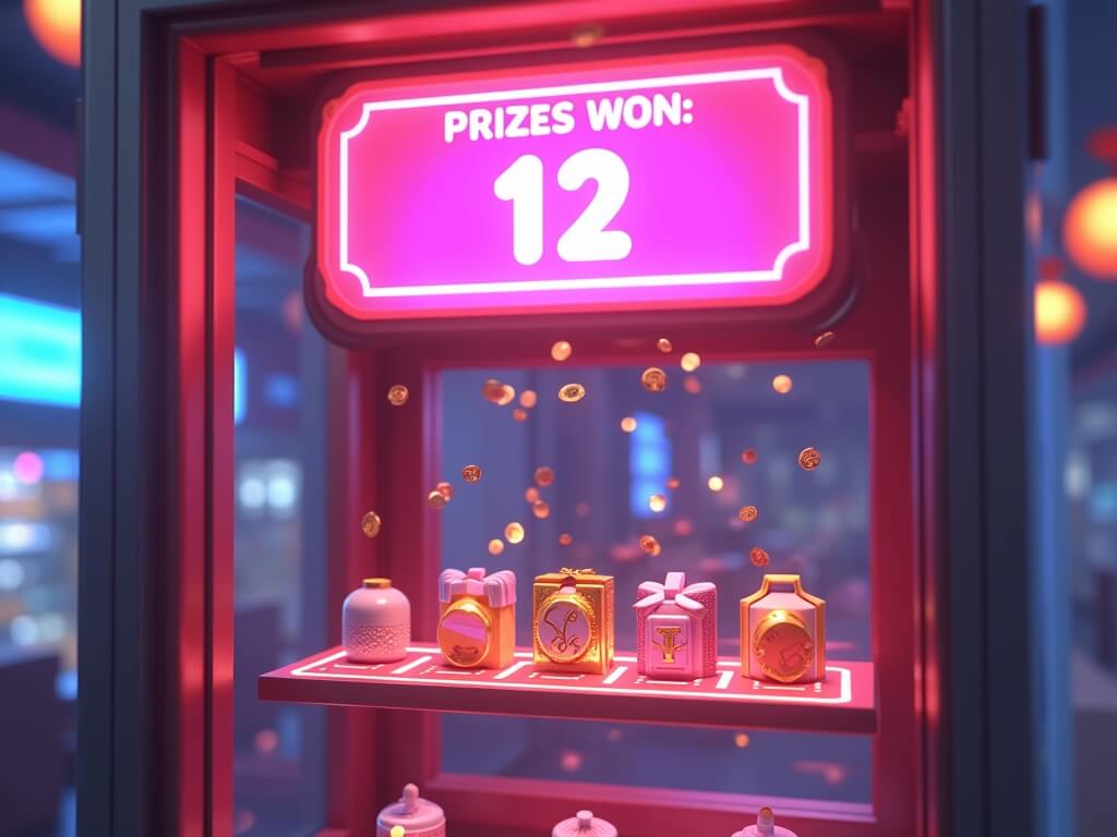 Prize collection counter