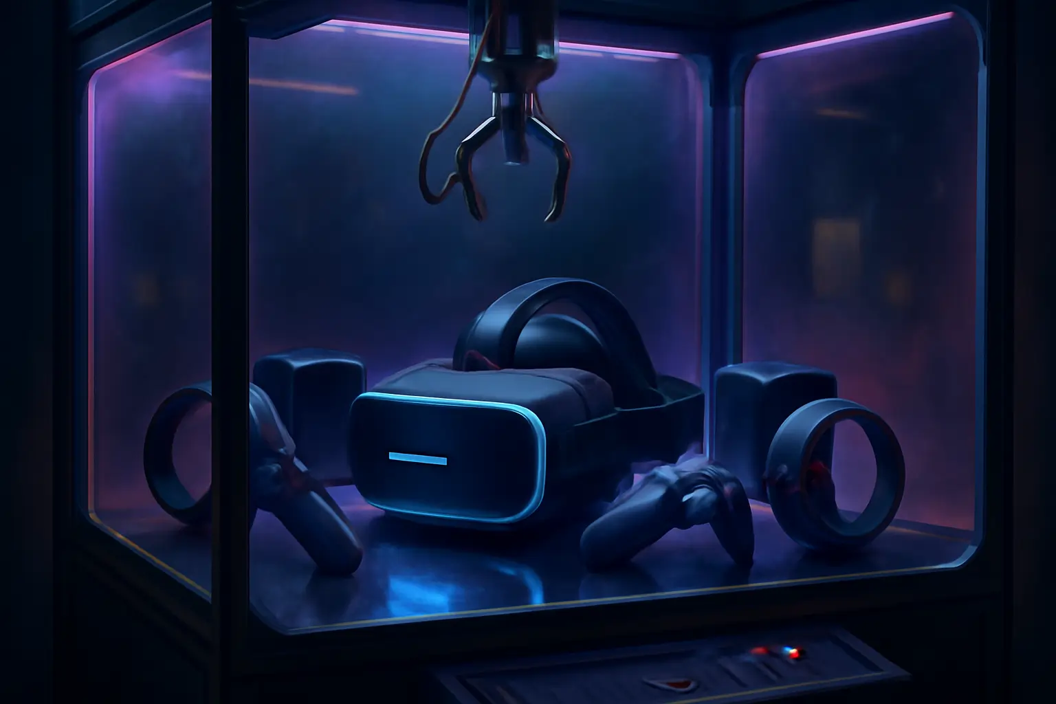 Virtual Crane Machine Game