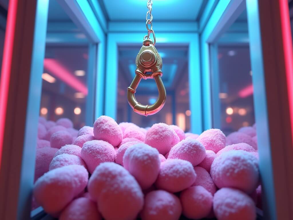 Virtual Crane Machine Game