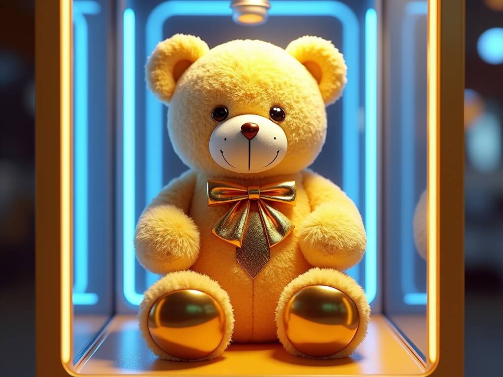 Golden Teddy Bear