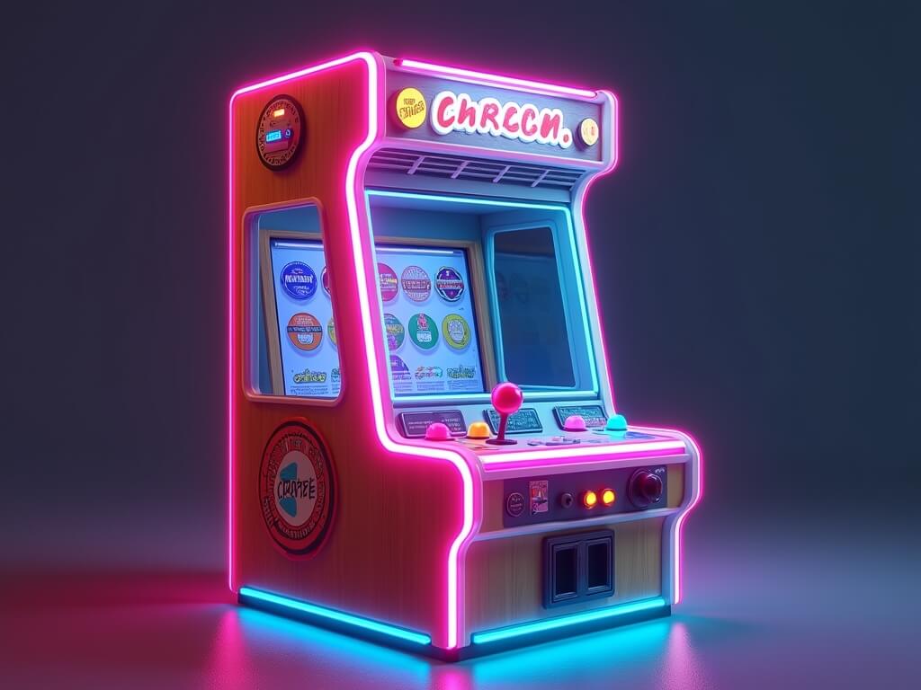 Retro Arcade Console